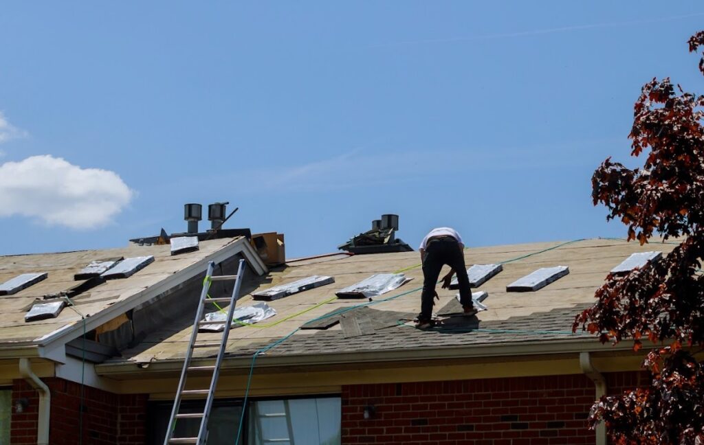 DIY vs professional roof repair