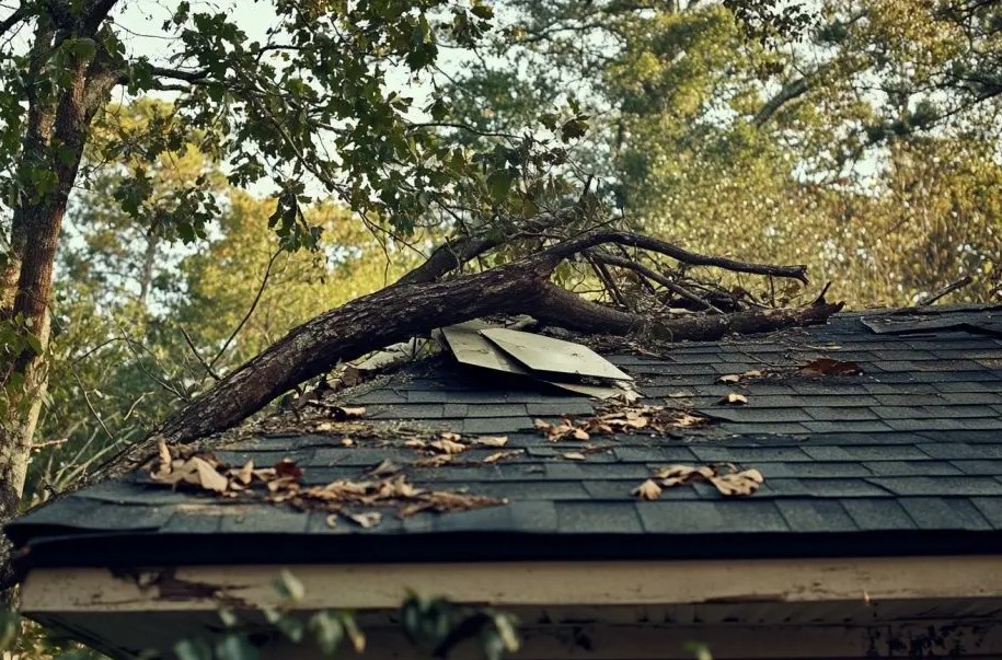 document the damage to your roof after a storm in Joliet
